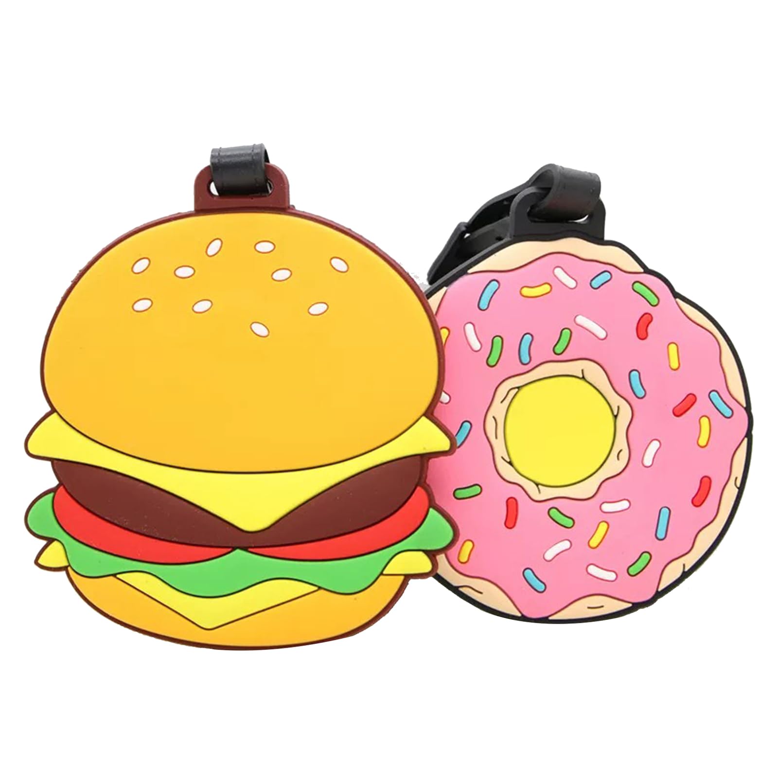 Amazon.co.jp: 荷物タグ 2/4個セットスーツケース ネームタグ 軽量